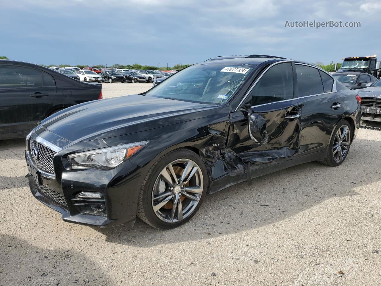 2016 Infiniti Q50 Premium Black vin: JN1EV7AP1GM300082