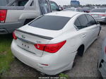 2016 Infiniti Q50 3.0t Premium White vin: JN1EV7AP1GM301183