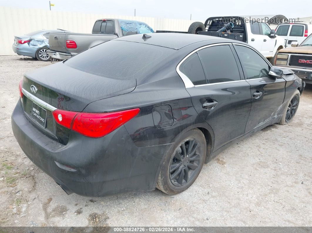 2016 Infiniti Q50 3.0t Premium Черный vin: JN1EV7AP1GM302429