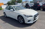 2018 Infiniti Q50 Luxe White vin: JN1EV7AP1JM358037