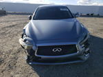 2018 Infiniti Q50 Luxe Синий vin: JN1EV7AP1JM360242