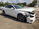 2018 Infiniti Q50 Luxe White vin: JN1EV7AP1JM360600