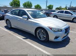 2018 Infiniti Q50 3.0t Luxe Silver vin: JN1EV7AP1JM361066