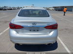 2018 Infiniti Q50 3.0t Luxe Silver vin: JN1EV7AP1JM361066