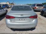 2018 Infiniti Q50 3.0t Luxe Silver vin: JN1EV7AP1JM366364