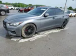 2018 Infiniti Q50 Luxe Silver vin: JN1EV7AP1JM591206