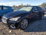 2018 Infiniti Q50 Luxe Black vin: JN1EV7AP1JM591304