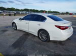 2019 Infiniti Q50 3.0t Luxe Белый vin: JN1EV7AP1KM510965