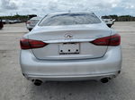 2019 Infiniti Q50 Luxe Silver vin: JN1EV7AP1KM513199