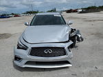 2019 Infiniti Q50 Luxe Silver vin: JN1EV7AP1KM513199