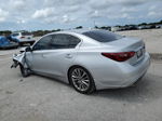 2019 Infiniti Q50 Luxe Silver vin: JN1EV7AP1KM513199