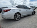 2019 Infiniti Q50 Luxe Silver vin: JN1EV7AP1KM513199