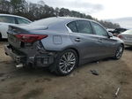 2019 Infiniti Q50 Luxe Gray vin: JN1EV7AP1KM518273