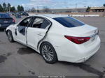 2019 Infiniti Q50 3.0t Luxe White vin: JN1EV7AP1KM540600