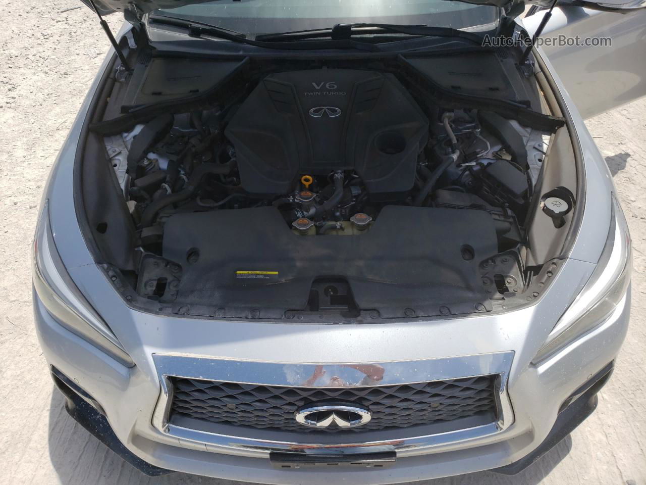 2019 Infiniti Q50 Luxe Gray vin: JN1EV7AP1KM541553