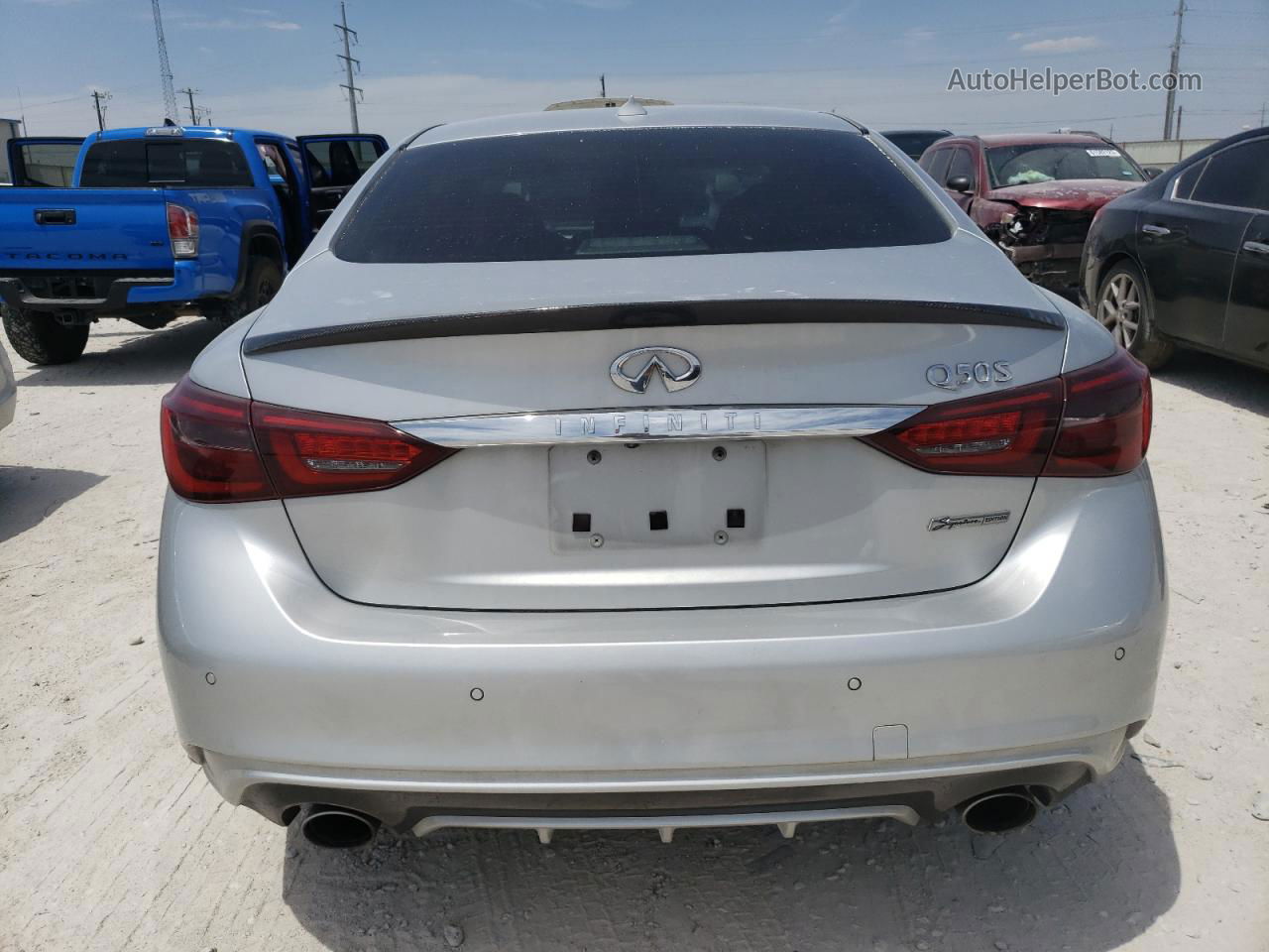 2019 Infiniti Q50 Luxe Gray vin: JN1EV7AP1KM541553