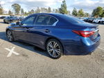 2019 Infiniti Q50 Luxe Blue vin: JN1EV7AP1KM543187