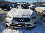 2019 Infiniti Q50 Luxe White vin: JN1EV7AP1KM543741