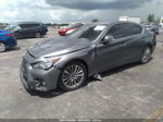 2019 Infiniti Q50 3.0t Luxe Gray vin: JN1EV7AP1KM543836