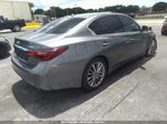 2019 Infiniti Q50 3.0t Luxe Gray vin: JN1EV7AP1KM543836