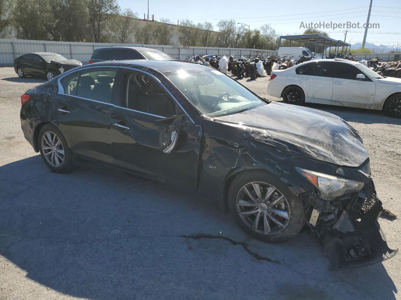 2016 Infiniti Q50 Premium Black vin: JN1EV7AP2GM300589