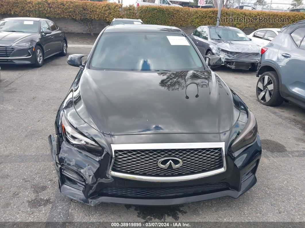 2016 Infiniti Q50 3.0t Sport Black vin: JN1EV7AP2GM301032