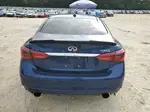 2018 Infiniti Q50 Luxe Blue vin: JN1EV7AP2JM353235