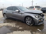 2018 Infiniti Q50 Luxe Gray vin: JN1EV7AP2JM356863