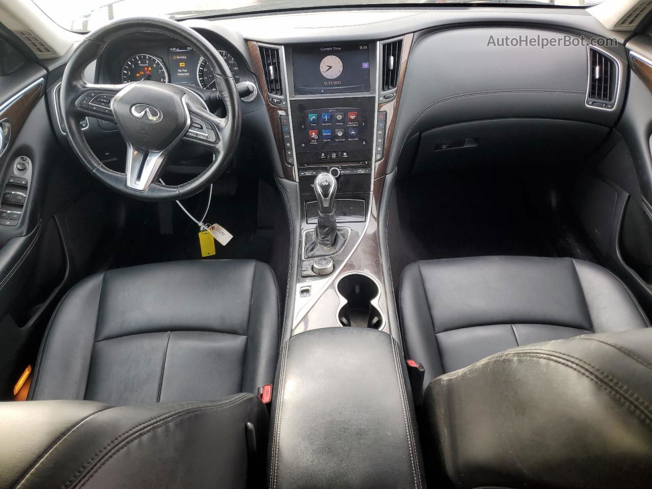 2018 Infiniti Q50 Luxe Серый vin: JN1EV7AP2JM358161