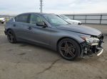 2018 Infiniti Q50 Luxe Серый vin: JN1EV7AP2JM358161