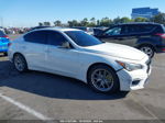 2018 Infiniti Q50 3.0t Luxe White vin: JN1EV7AP2JM362663