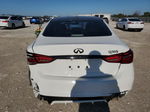 2018 Infiniti Q50 Luxe White vin: JN1EV7AP2JM366227