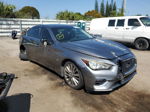 2018 Infiniti Q50 Luxe Gray vin: JN1EV7AP2JM591327