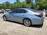 2019 Infiniti Q50 Luxe Синий vin: JN1EV7AP2KM514037