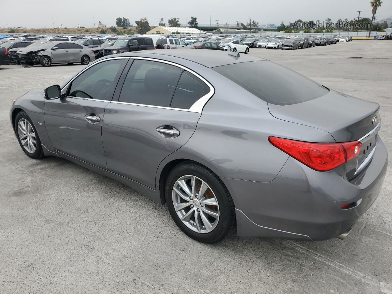 2016 Infiniti Q50 Premium Серый vin: JN1EV7AP3GM301119