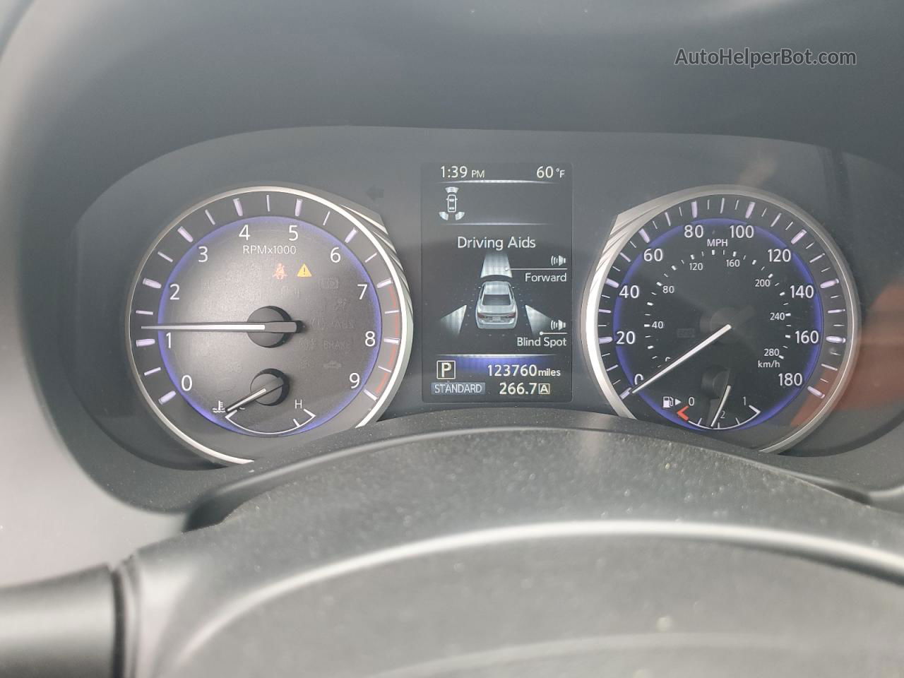 2016 Infiniti Q50 Premium Серый vin: JN1EV7AP3GM301119