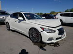 2016 Infiniti Q50 Premium White vin: JN1EV7AP3GM301928