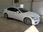 2018 Infiniti Q50 Luxe White vin: JN1EV7AP3JM352921