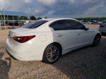 2018 Infiniti Q50 Luxe Белый vin: JN1EV7AP3JM353941