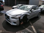 2018 Infiniti Q50 3.0t Luxe Silver vin: JN1EV7AP3JM357083