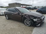 2018 Infiniti Q50 Luxe Burgundy vin: JN1EV7AP3JM366026