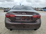 2018 Infiniti Q50 Luxe Burgundy vin: JN1EV7AP3JM366026