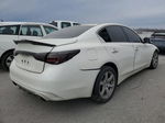 2019 Infiniti Q50 Luxe White vin: JN1EV7AP3KM510594