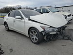 2019 Infiniti Q50 Luxe White vin: JN1EV7AP3KM510594