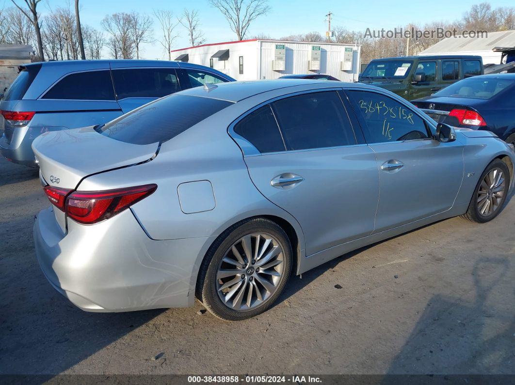 2019 Infiniti Q50 3.0t Luxe Gray vin: JN1EV7AP3KM519232