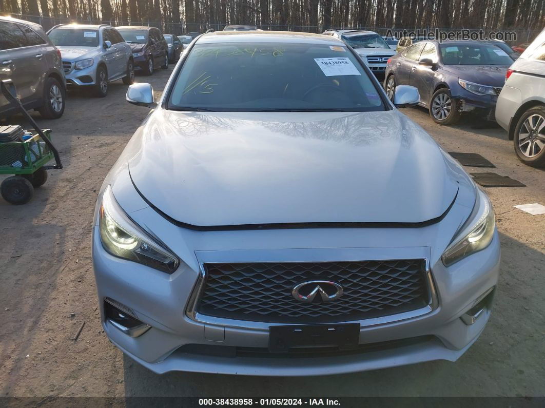 2019 Infiniti Q50 3.0t Luxe Gray vin: JN1EV7AP3KM519232