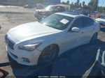 2016 Infiniti Q50 3.0t Premium White vin: JN1EV7AP4GM301145