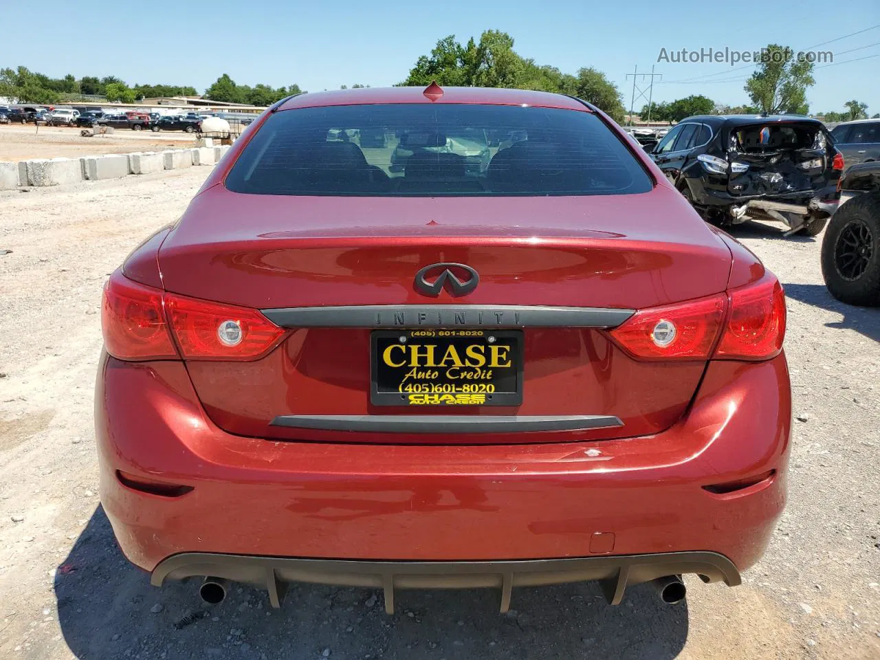 2016 Infiniti Q50 Premium Red vin: JN1EV7AP4GM302683