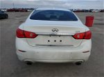 2016 Infiniti Q50 Premium White vin: JN1EV7AP4GM304305