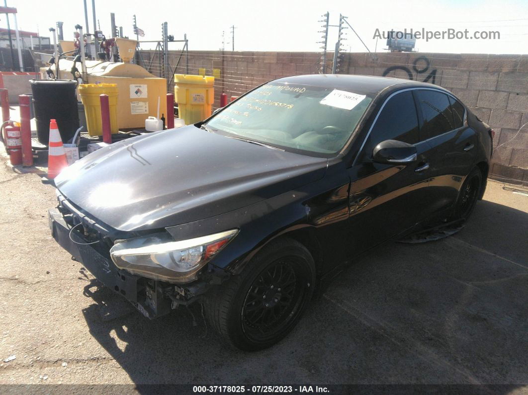 2018 Infiniti Q50 3.0t Luxe Black vin: JN1EV7AP4JM351003